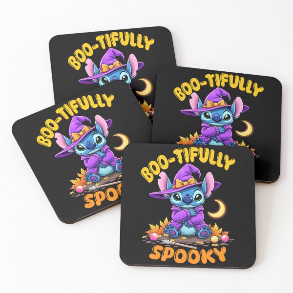 Item preview, Halloween Cute Stitch : A Bootifully Spooky design for Halloween | Spooky Autumn designed and sold by TheInkyOwl-TIO.