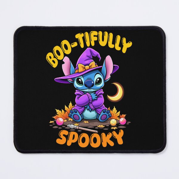 Item preview, Halloween Cute Stitch : A Bootifully Spooky design for Halloween | Spooky Autumn designed and sold by TheInkyOwl-TIO.
