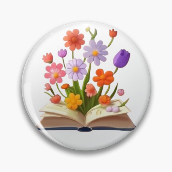 Item preview, Flowers Blooming in Book designed and sold by dolla-designs-.