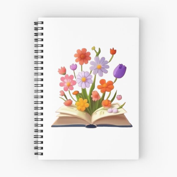 Item preview, Flowers Blooming in Book designed and sold by dolla-designs-.