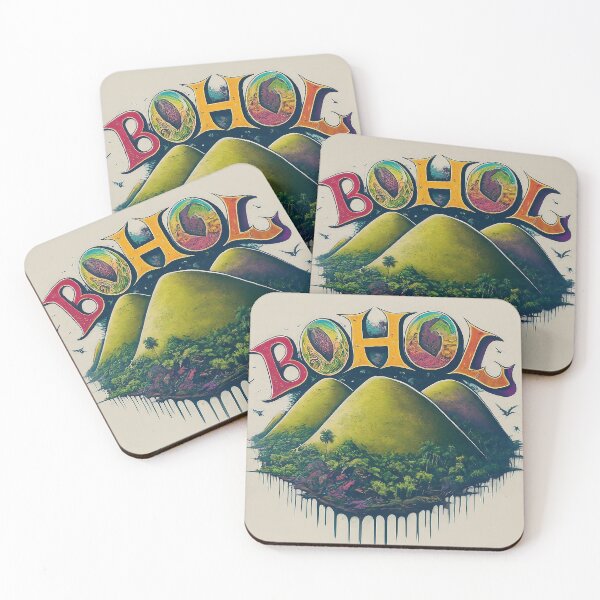 Item preview, Bohol Chocolate Hills T-Shirt designed and sold by likbatonboot.