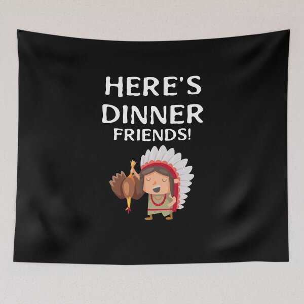 Item preview, Here's Dinner Friends designed and sold by 87-Aesthetics.