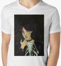 Fake Love JHope T-shirt col V homme