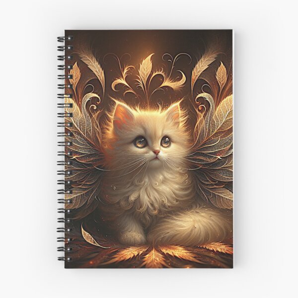 Item preview, Golden Winged Feline: A Mythical Marvel designed and sold by darlene80184.
