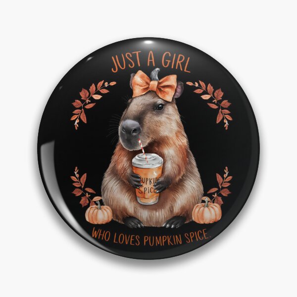 Item preview, Just a Girl Who Loves Pumpkin Spice - Funny Skeleton Halloween designed and sold by VioladesignByRW.