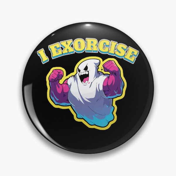 Item preview, I Exorcise Ghost Funny Spooky Halloween Workout  designed and sold by thecatcouch.