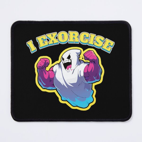 Item preview, I Exorcise Ghost Funny Spooky Halloween Workout designed and sold by thecatcouch.