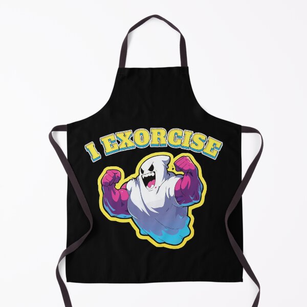 Item preview, I Exorcise Ghost Funny Spooky Halloween Workout designed and sold by thecatcouch.