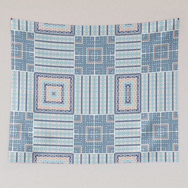 Item preview,  Gioco di Piazza Blue Beige designed and sold by ilovespmaestax.