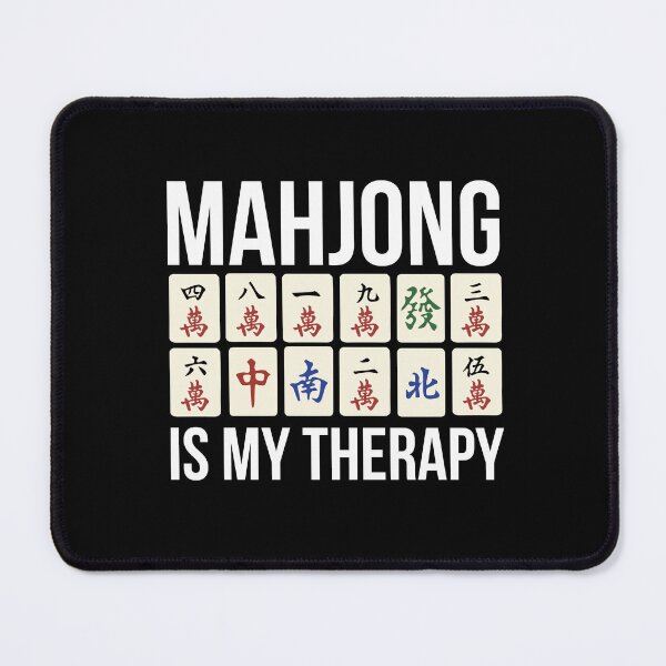 Item preview, Mahjong Is My Therapy - Funny Mahjong Quote designed and sold by HappyDelights.