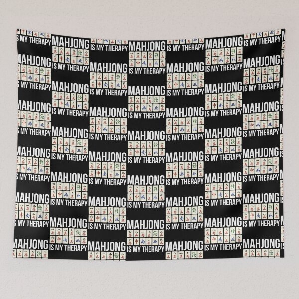 Item preview, Mahjong Is My Therapy - Funny Mahjong Quote designed and sold by HappyDelights.