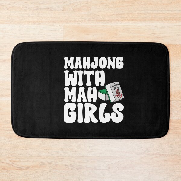 Item preview, Mahjong With Mah Girls - Funny Mahjong Game Quote designed and sold by HappyDelights.