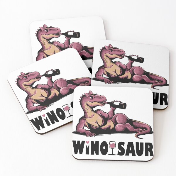 Item preview, Wino Saur Winosaur Wine Drinking Dinosaur designed and sold by Wissa-Shop.