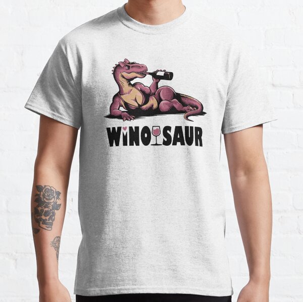 Item preview, Wino Saur Winosaur Wine Drinking Dinosaur designed and sold by Wissa-Shop.