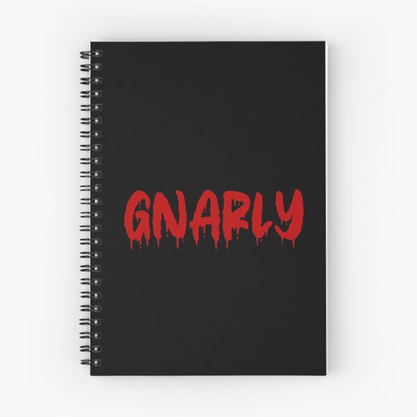 Item preview, RED ON BLACK GNARLY BLOOD DRIP designed and sold by RomeArtCo.