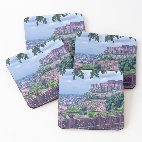 Item preview, View of Mehrangarah Fort - Jodhpur - from Jaswant Thada designed and sold by TonyCrehan.