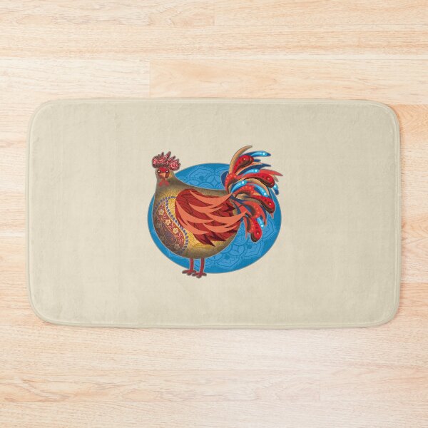Item preview, Rooster, chicken, chick, mexican rooster, farm designed and sold by fashionlabrador.