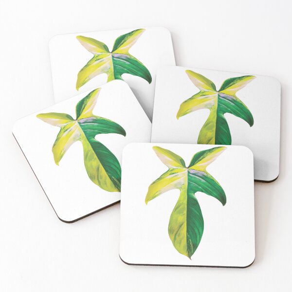 Item preview, Philodendron Florida Beauty Houseplant Leaf designed and sold by CHLOË CREATES.
