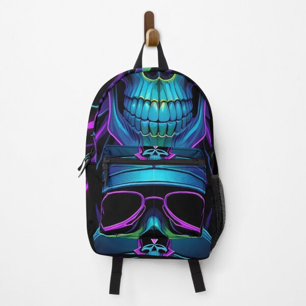 Item preview, Neon Skull Commander Digital Art designed and sold by creativaimages.