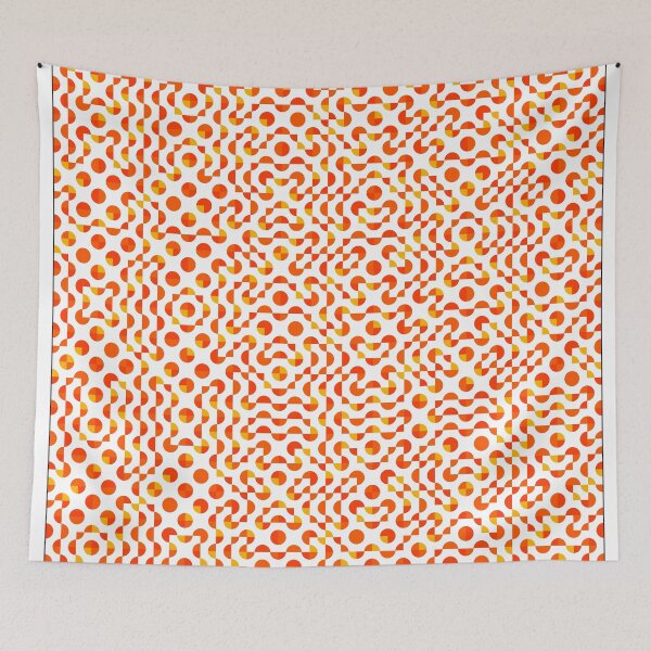 Item preview, S3 Truchet Tiles Filled Autumn designed and sold by mathartist1983.