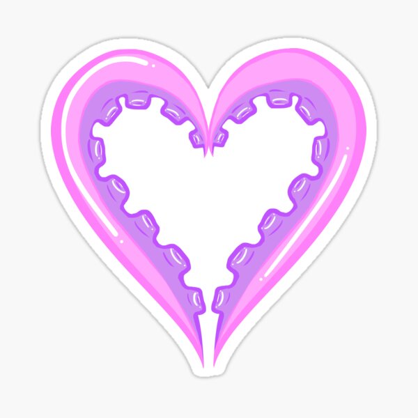 Tentacle Heart Sticker