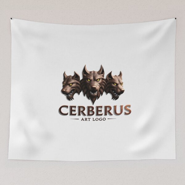 Item preview, Three wolf heads with yellow eyes and red mouths designed and sold by PWDigitalArt.