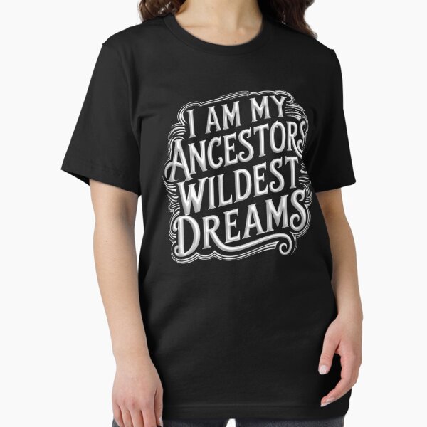 Artikel-Vorschau von Ich bin meine Vorfahren Wildest Dreams Metallic Old Style Schriftart, designt und verkauft von Designed-By-Q.