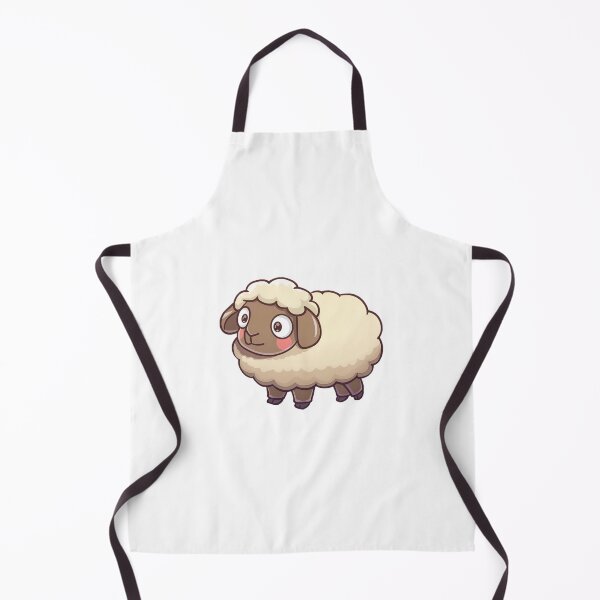 Item preview, Cute cartoon sheep designed and sold by Stickermagician.