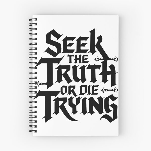 Item preview, Seek Truth or Die Trying Gothic Black font designed and sold by Designed-By-Q.