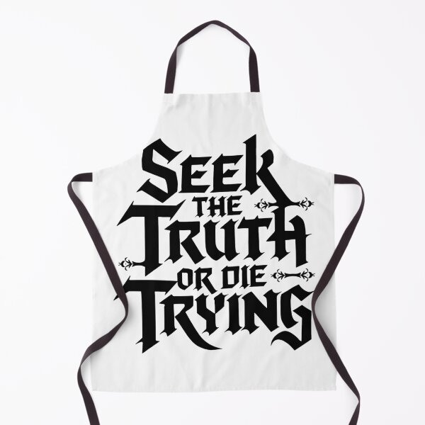 Item preview, Seek Truth or Die Trying Gothic Black font designed and sold by Designed-By-Q.