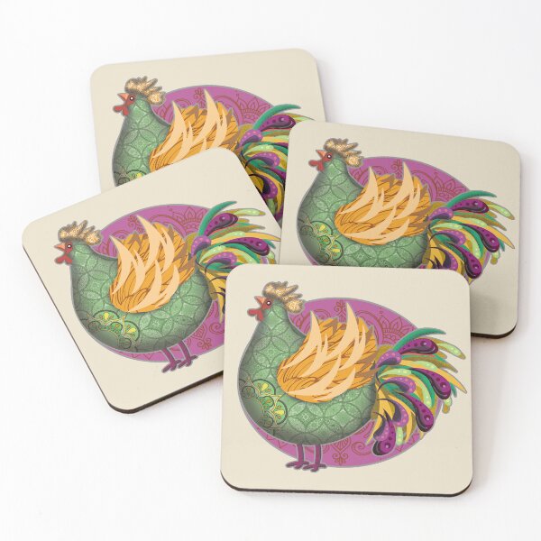 Item preview, Rooster, chicken, chick, mexican rooster, farm designed and sold by fashionlabrador.