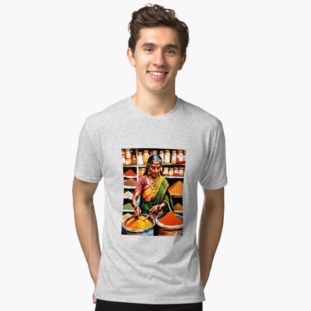 Item preview, Tri-blend T-Shirt designed and sold by Takutakina.
