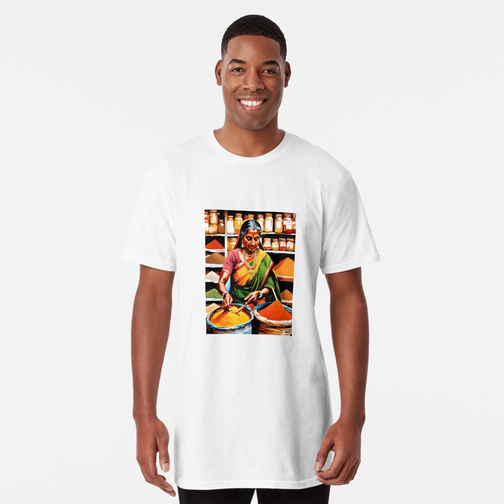 Item preview, Long T-Shirt designed and sold by Takutakina.