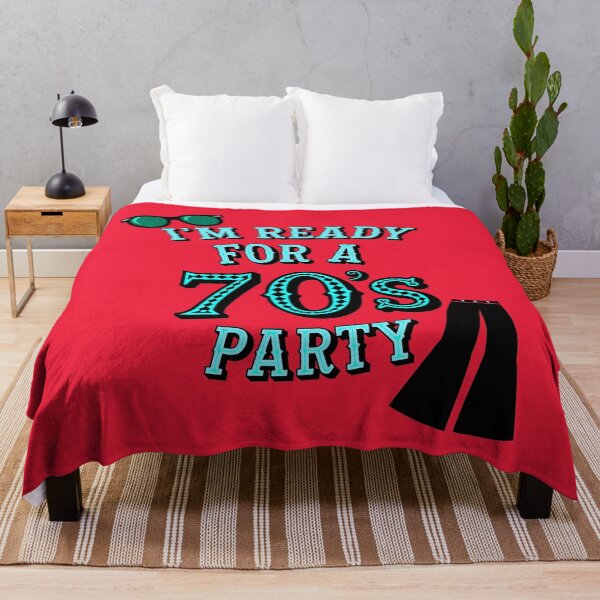 Item preview, Estoy listo para una fiesta de los años 70. Cita retro designed and sold by TheArtOfPat.