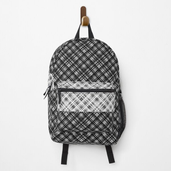 Item preview, Black and white checkered combined pattern designed and sold by fuzzyfox.