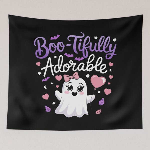 Item preview, Boo-tifully Adorable Ghost - Halloween Cute designed and sold by VioladesignByRW.