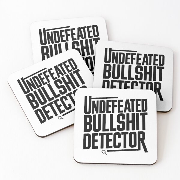 Item preview, Undefeated Bullsh-t Detector designed and sold by Designed-By-Q.