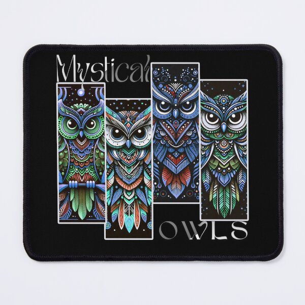 Item preview, Vintage Mystical Owls designed and sold by my-green-gecko.