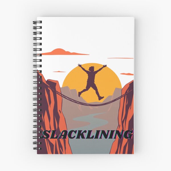 Item preview, slackliner in the hills designed and sold by GinnyGi.