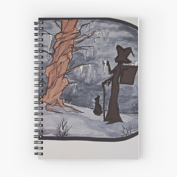 Item preview, A witch collects ice designed and sold by phoebester.