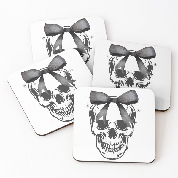 Item preview, Retro Black Coquette Bow Skeleton  designed and sold by CCKimShop.