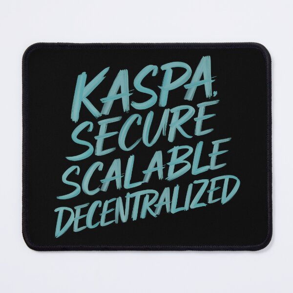 Item preview, Kaspa Blockchain Secure & Transparent designed and sold by RadDeck.