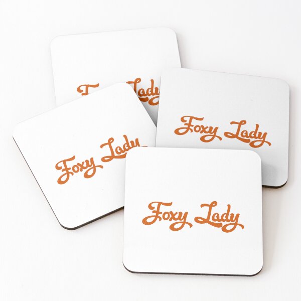 Item preview, Foxy Lady hat and magnet, sticker, shirt and button designed and sold by cicadaadams.