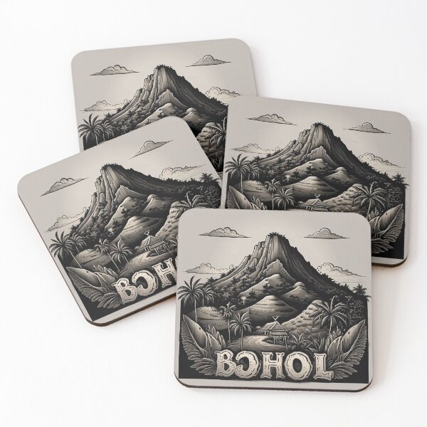 Item preview, Bohol Chocolate Hills T-Shirt designed and sold by likbatonboot.