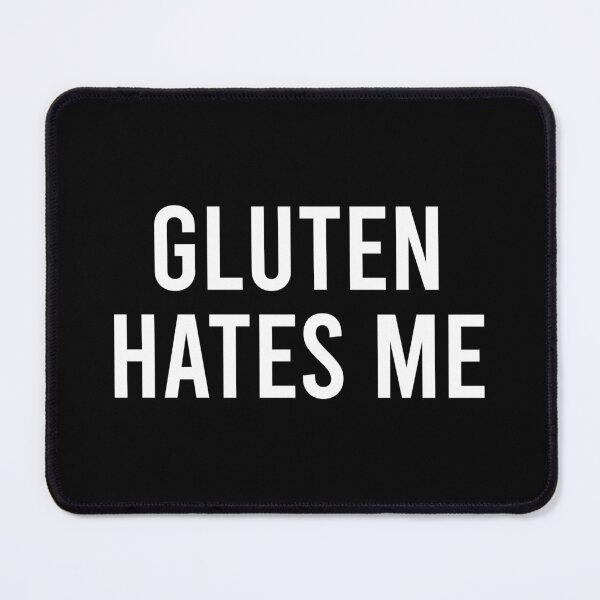 Item preview, Gluten Hates Me - Celiac Funny Awareness designed and sold by zhilwahesani.