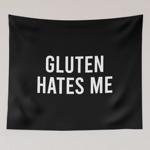 Item preview, Gluten Hates Me - Celiac Funny Awareness designed and sold by zhilwahesani.