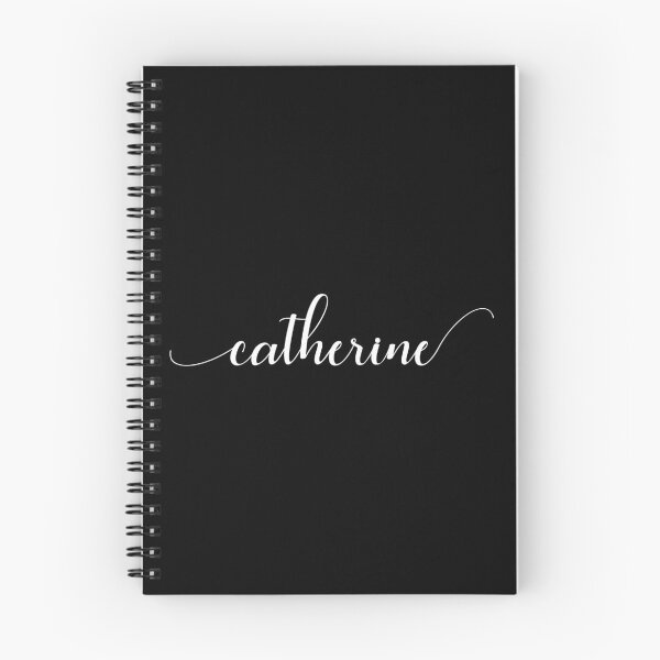 Item preview, Catherine - Custom name on delicate black cursive font designed and sold by To the Lua.