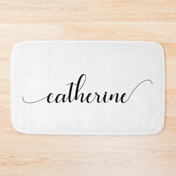 Item preview, Catherine - Custom name on delicate black cursive font designed and sold by To the Lua.
