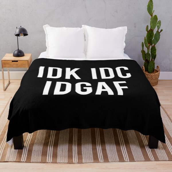 Item preview, I Don't Know I don't Care I Don't give a Fuck designed and sold by zhilwahesani.