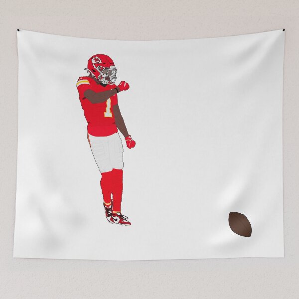 Item preview, Xavier Worthy Touchdown designed and sold by ryanclark12.